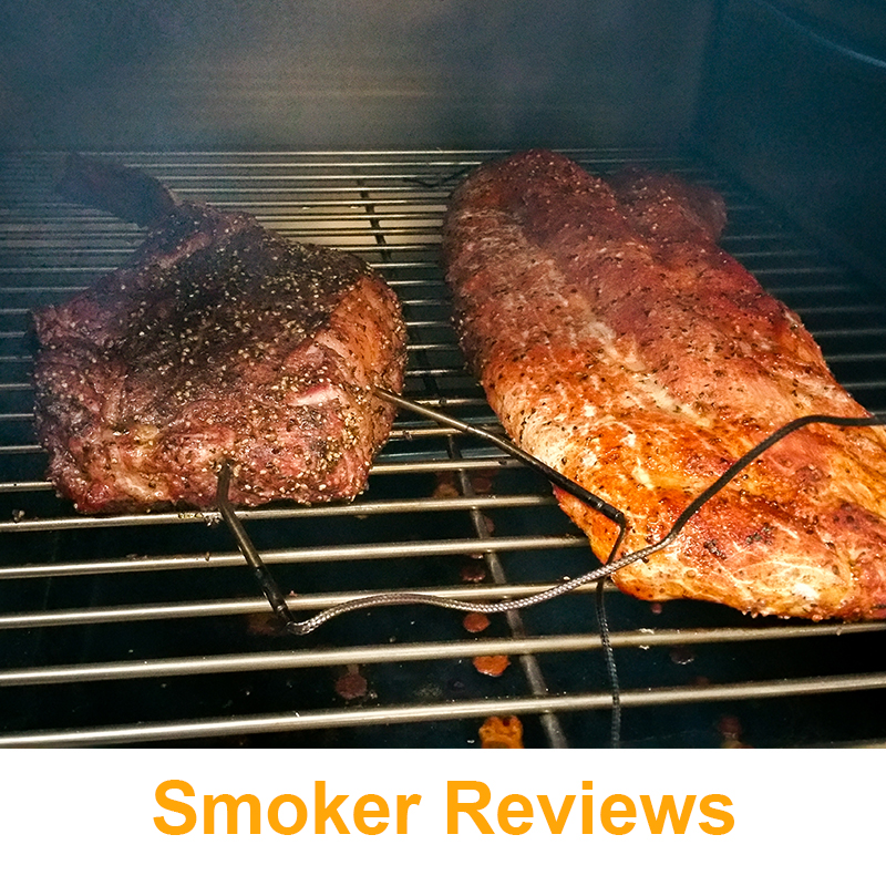Brisket and Pork Ribs on a Smoker